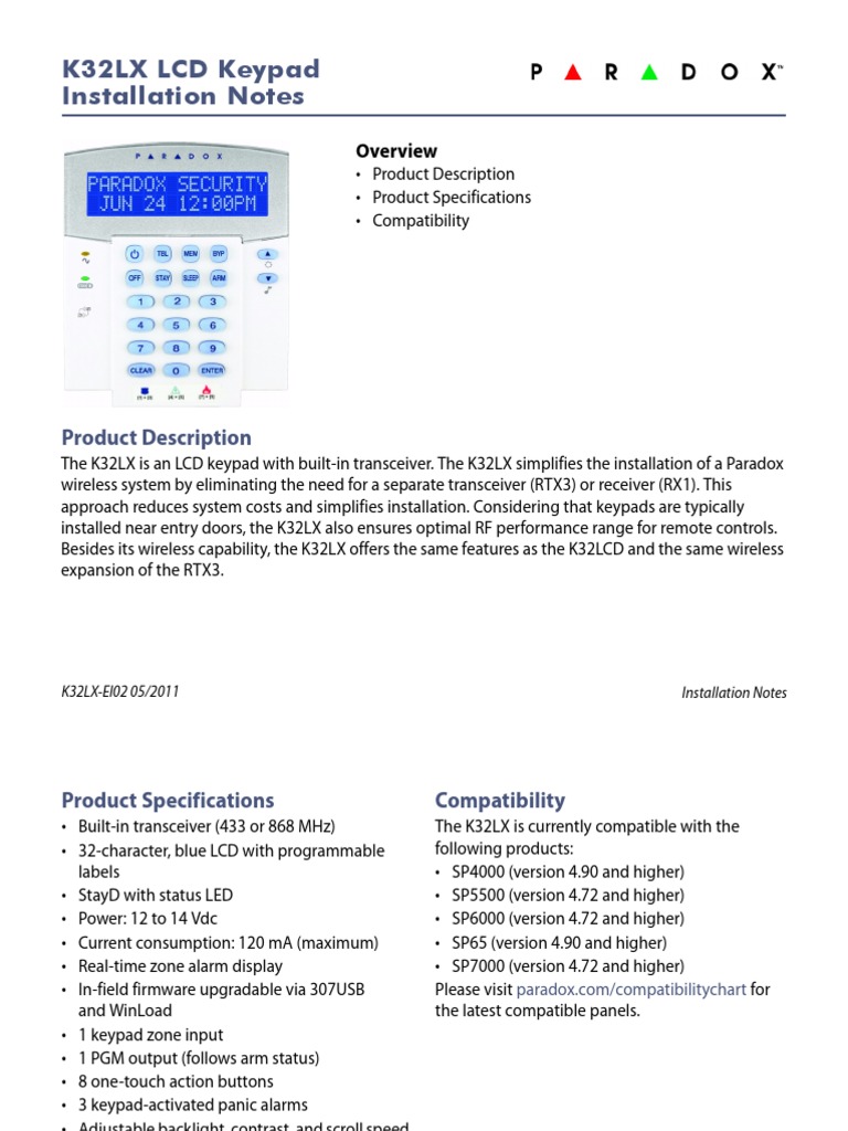 K32LX Installation Guide en | PDF | Liquid Crystal Display | Consumer ...