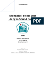 Makalah Sound Barrier 2-mk Kelompok 2