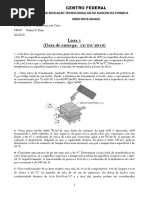 Lista Transf. de calor