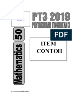 Contoh Soalan PT3 Matematik 2019