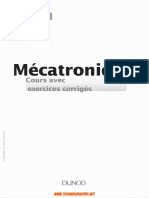 Mécatronique - Cours Avec Exercices Corrigés-Dunod (2016) PDF
