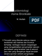 Epidemiologi Asma Bronkiale 2012