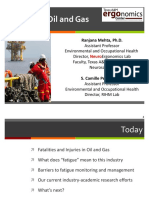 Fatigue in Oil and Gas