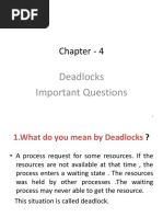 Chapter4 Deadlock Imp Questions