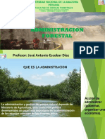 Administracion forestal