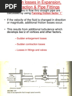  Friction Losses