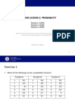 T2. Exercise 2 - Probability