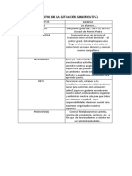 Situacion Significativa