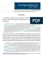 Jurisprudência Em Teses 48 - Bancário