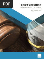 eBook - 3 Dicas de Ouro Para Negociar Com Bancos