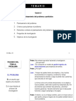 Sesión 2 - Planteamiento Del Problema y Objetivos