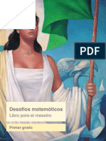 Desafios - Matematicos - Libro - para - El - Maestro - Primaria - Primer - Grado PDF