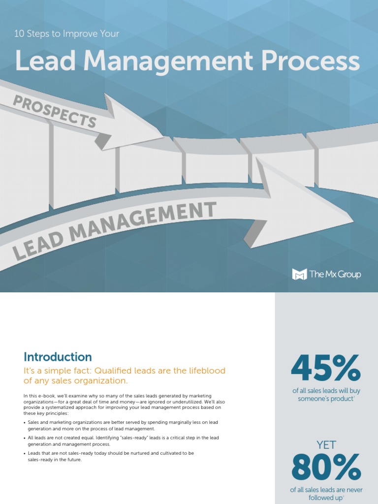 Set Up An Effective Lead Management Process In 7 Steps – NTBA