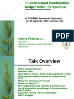 02 Artemisinin-Based Combination Therapy Indian Perspective Neena Valecha PDF