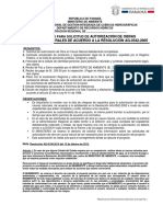 Requisitos para La Solicitud de Autorizacion de Obras en Cauce Natural