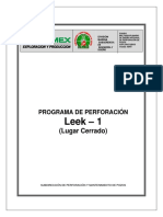 Leek1 PT D PO ProgramadePerforacion 040809 PDF