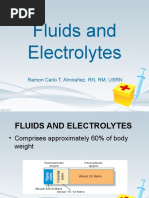 Fluids and Electrolytes Lecture (NCLEX)