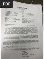 Barr Letter