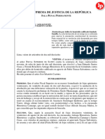 Declaración Única Es Insuficiente Para Condenar Si Es Desmentida Por Otros Testigos - R.N. 2058-2017, Junín