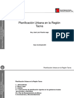 Avances de La Planificación Urbana en La Región Tacna - Arq. Jose Luis Vicente Vega - DRSVCS