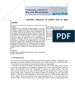 Vieira&DeAraujo-Evaluation of Dymamic Behavior of Waffle Slab To Gym Center