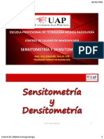 Clase V Sensitometria y Densitometria