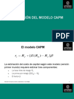 Estimación del modelo CAPM