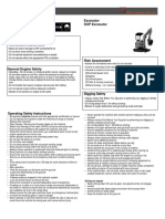 Excavator Sop PDF