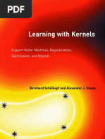 (Bernhard Schölkopf, Alexander J. Smola) Learning With Kernels PDF