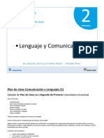 6 PLAN DE CLASE - COMUNICACIÓN Y LENGUAJES 2do Primaria