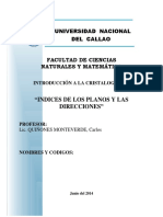 Informe 5 de Cristalografia