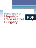 Handbook of Hepato-Pancreato-Biliary Surgery PDF