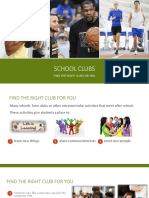 School Clubs: Find The Right Club For You