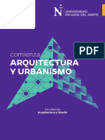 Brochure Fa Arquitectura Urbanismo