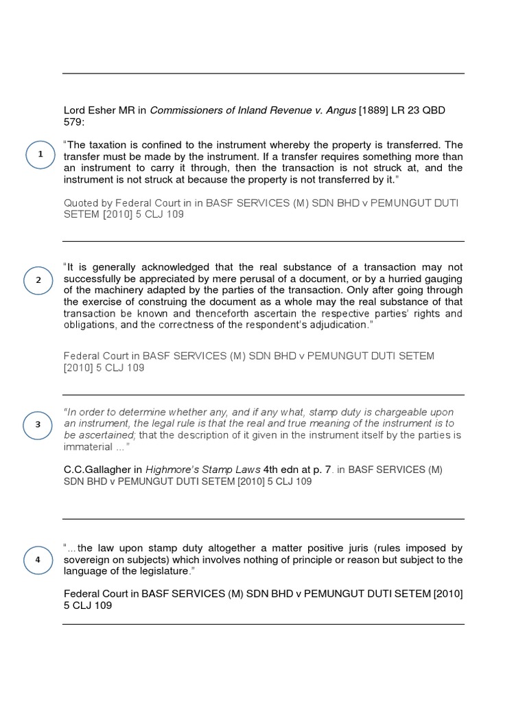 List Of Quotes Pdf Taxes Question Of Law