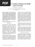 Cooperative Caching Techniques For Mobile Ad Hoc Networks: Preetha Theresa Joy, K. Poulose Jacob