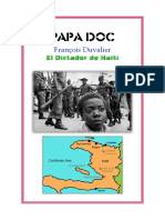 François Duvalier PAPA DOC - Haiti - Presidente - Dictador