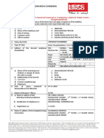 HDFC ERGO General Insurance Claim Form