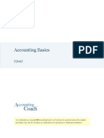 Accounting Basics Quiz PDF
