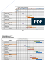 Project Schedule Format