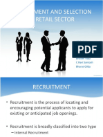 Recruitment and Selection in Retail Sector