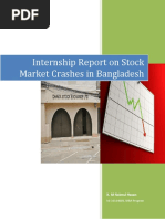 Internship Report On Stock Market Crash in Bangladesh