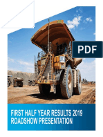 FIRST HALF 2019 RESULTS HIGHLIGHTS