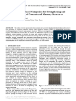 Behavior of Low Compressive Strength Short Columns Strengthened With External GFRP Stripsjacket Techniques