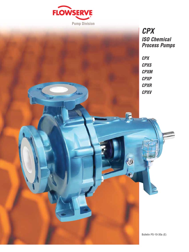 CPX Brochure | PDF | Bearing (Mechanical) | Pump