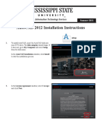 AutoCAD 2012 Installation Instructions