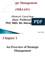 CH 1overview of Strategic Management
