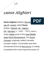 Dante Alighieri