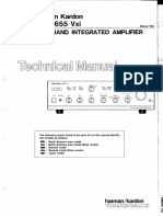 Harman Kardon Pm665 Vxi SM