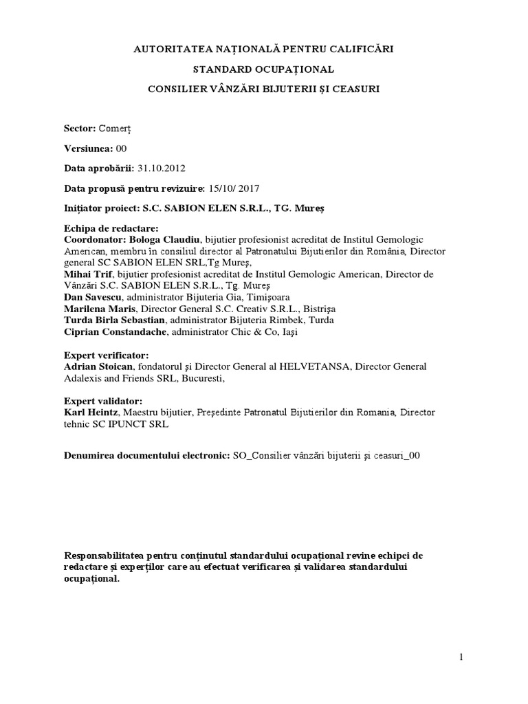Agent Vanzari | PDF
